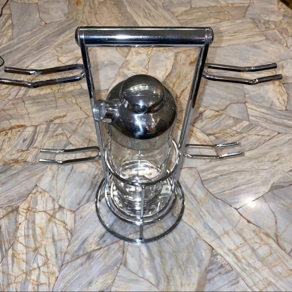 Bar Drinkware Drink Mixer Station Silver